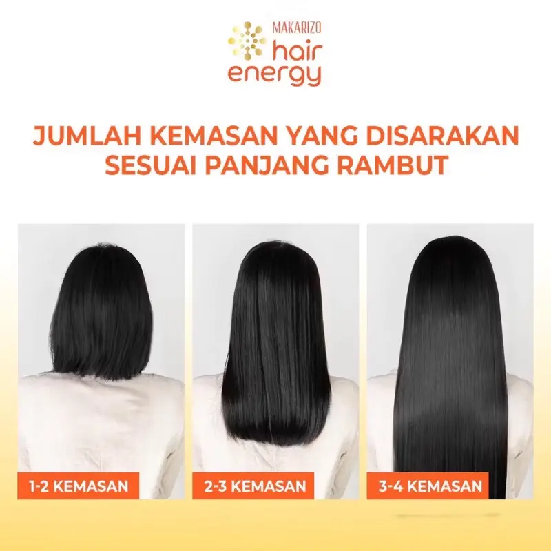￼Makarizo Hair Energy Easy Colour 26 mL - Natural Black Light Brown - Hair Color - Pewarna Rambut Cat penghilang uban 3