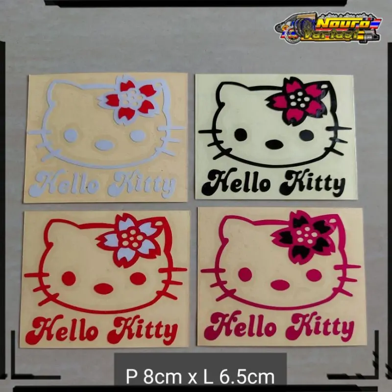 COD stiker cutting HELLO KITY KUALITAS TERBAIK TER MURAH mantap Lightstore8
