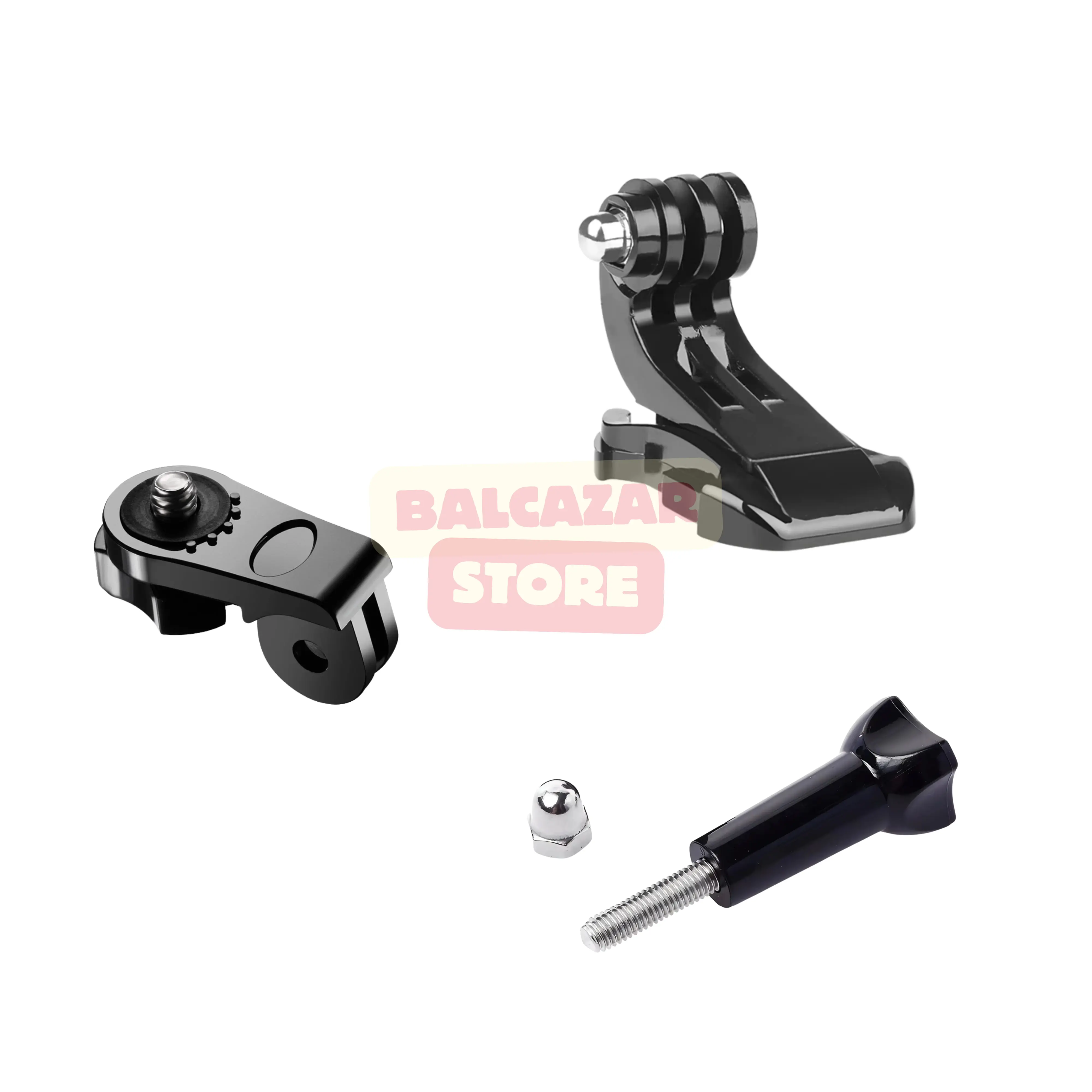 J-Hook Buckle J Hook Jhook Mount Mounting 1/4 Connector for Kamera Aksi Action Cam