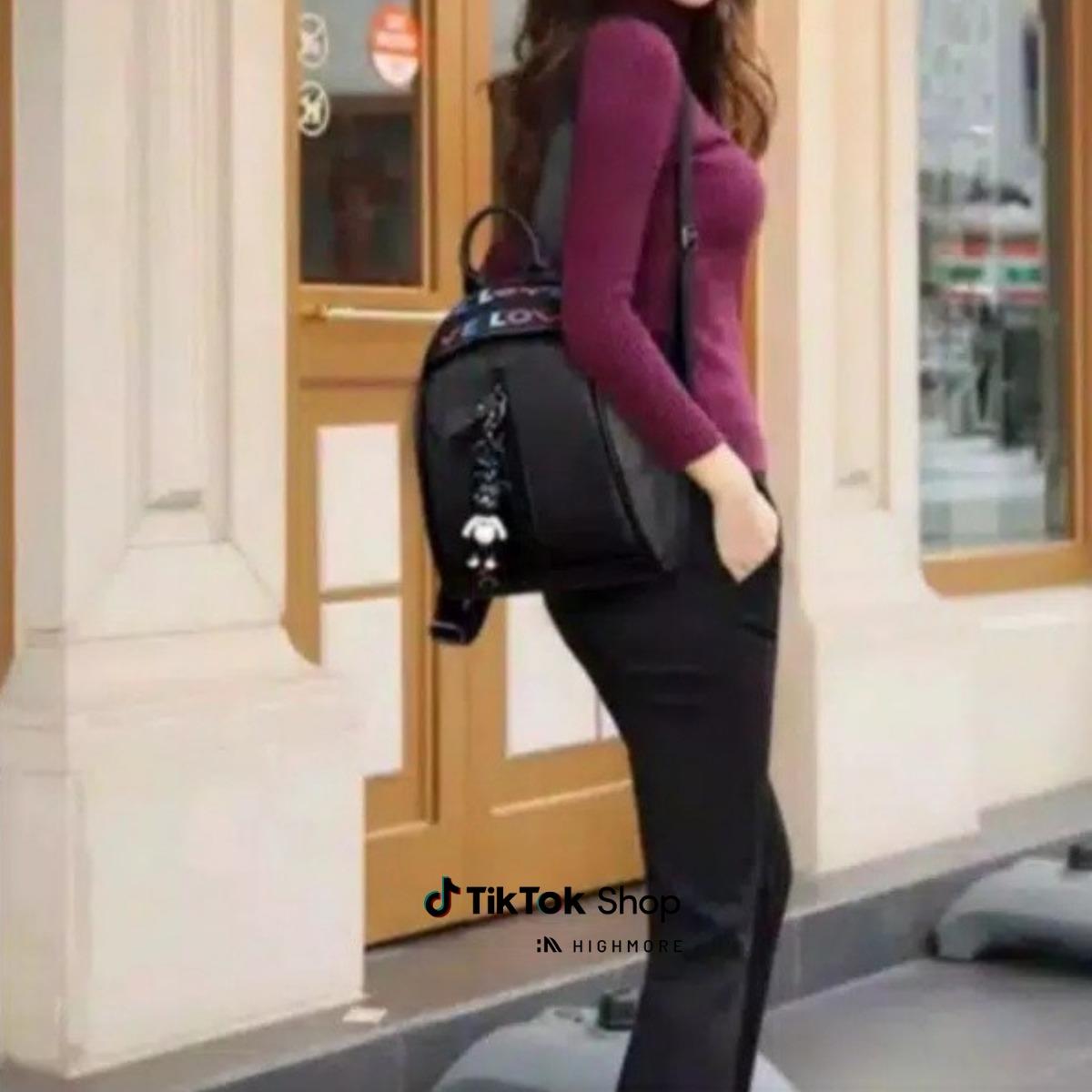 Tas Ransel Love Love Backpack Mikro Fashion Wanita