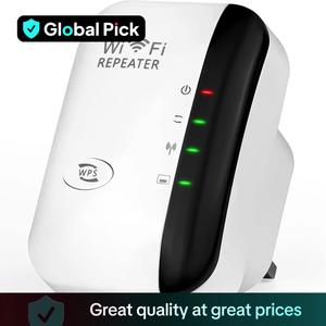 WiFi Range Extender, WiFi Repeater, WiFi Extender Booster, WiFi Signal Extenders for Home, 2.4GHz Repeater with Ethernet Port & Access Point, Enhancing Wireless Network Coverage, Office Accessories