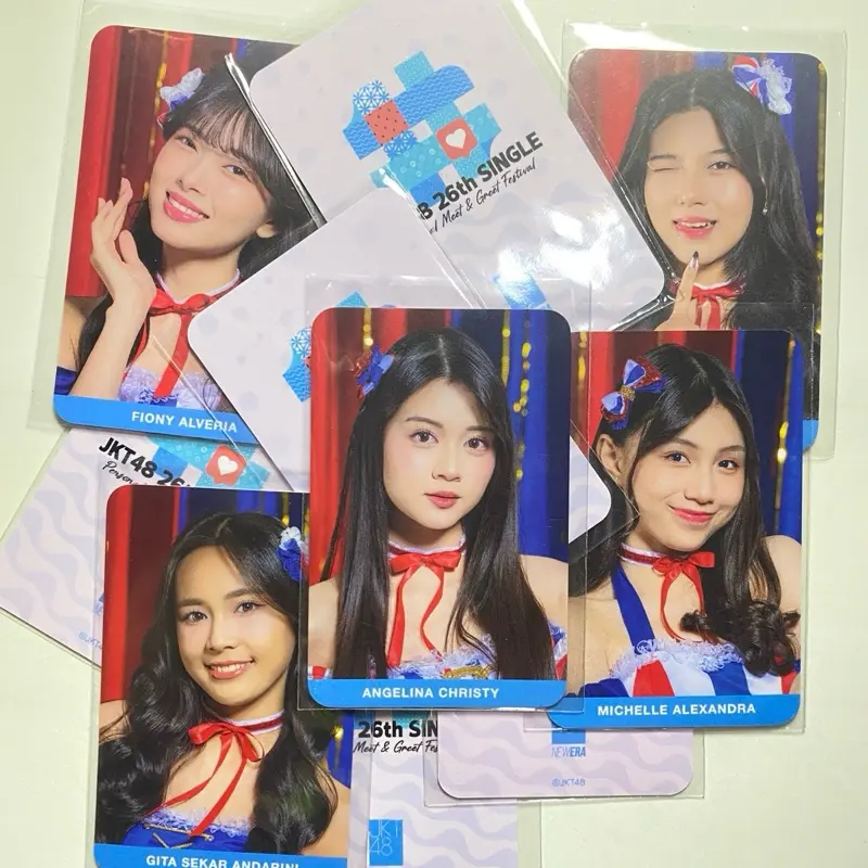 Photocard M&G JKT48 26Th SINGLE Official Original 100% 0