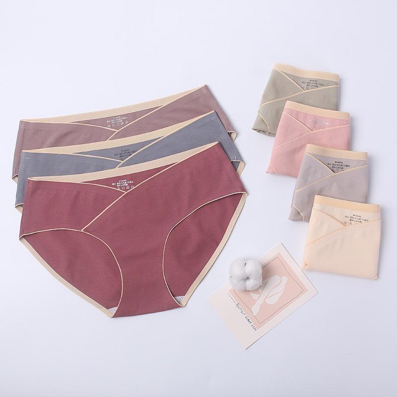 Product Introduction of jumbo Celana Bersalin Katun Celana Hamil Bernapas Celana Dalam untuk Wanita Hamil dan Celana Dalam Pascapersalinan 20022 4