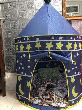 Product Review of *Ready Stock*Kids Play Tent Castle Large Teepee Tent for Kids Princess Castle Play Tent Oxford Fabric Children Playhouse Outdoor khemah  budak from L**u 0