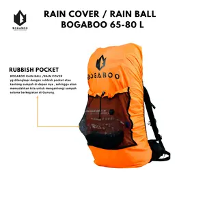 Coverbag KERIL Bogaboo Seri Rain Ball 65 Up 80 L Waterproof - Rain Cover KERIL PENDAKI - Raincover - Sarung Tas