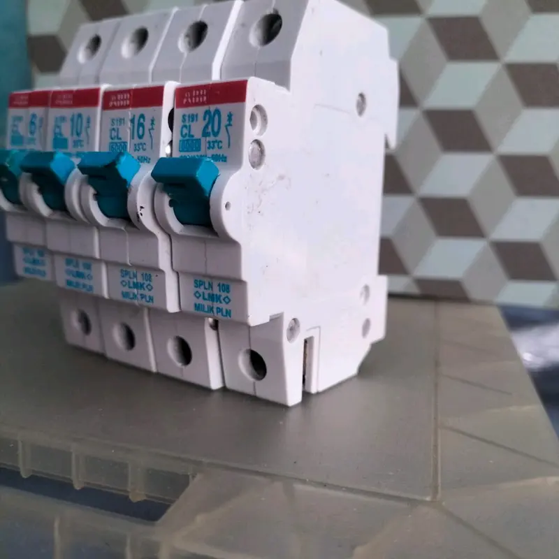 MCB ABB modifikasi anti jeglek 2a rasa 6A 2a rasa 10a siap pakai 3