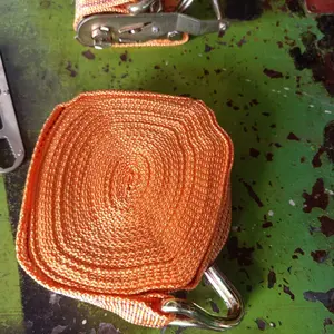 4-10M Tali Kecepatan Ratchet Tie Down 10 TON /Cargo Lashing Belt  /Trackbelt Tali Ikat Sabuk Truk tali webbing/Gladiator Rachet Tie Down Tali Ikat Barang Mobil Truk