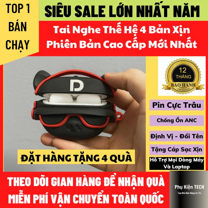 [ Xả Kho Giá Gốc ] Tai Nghe Bluetooth Bản Nâng Cấp Hỗ Trợ Mọi Dòng Máy Bảo Hành 12 Tháng, Hỗ Trợ Định Vị Đổi Tên, Chống Ồn Chủ Động tai nghe nhạc hay không dây Nhét Tai
