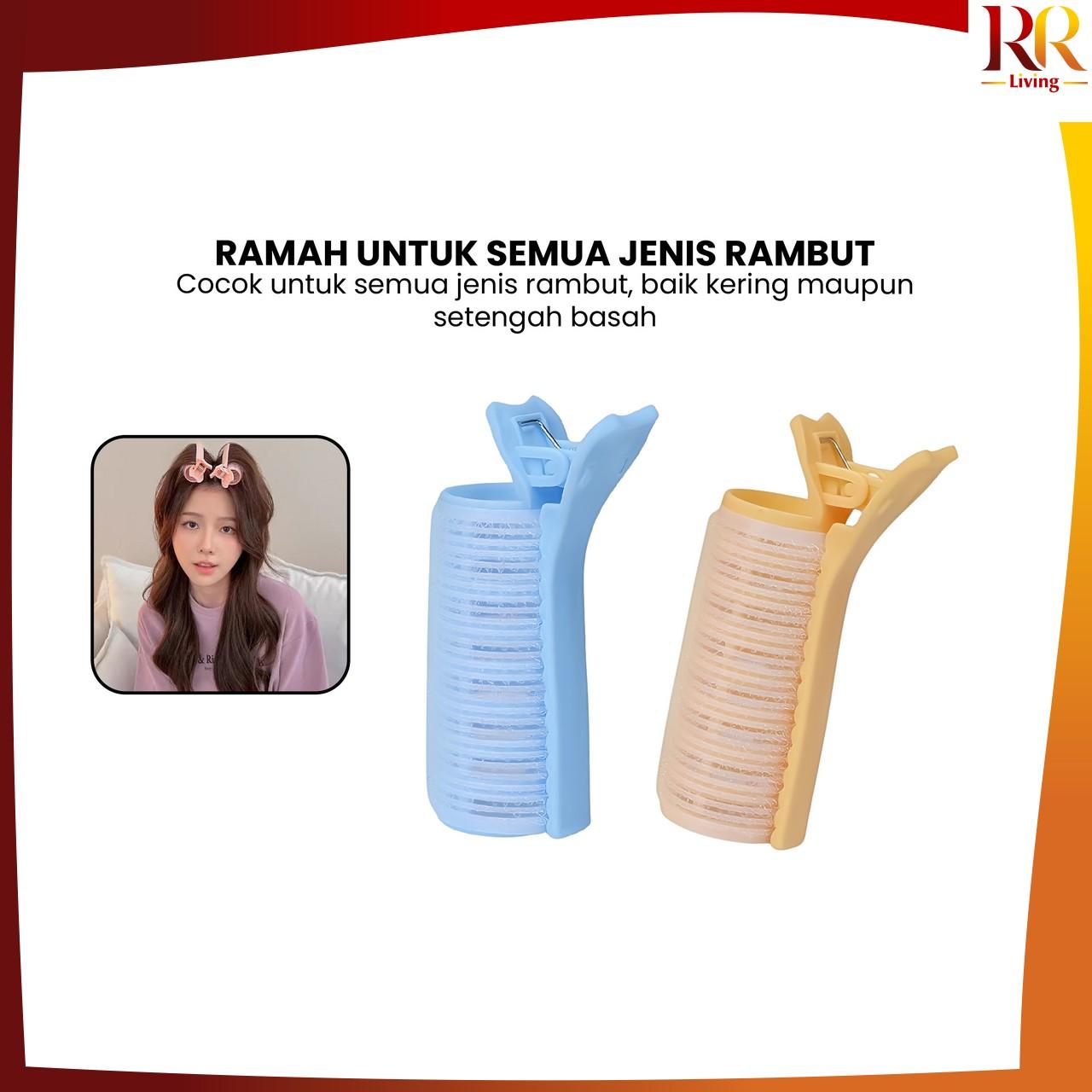 [COD] RR C1394 Jepit Rambut Clip Blow Poni Hair Roller / Roll Rambut Styling Kekinian Model Capit Jedai / Alat Pengeriting Rambut Wanita