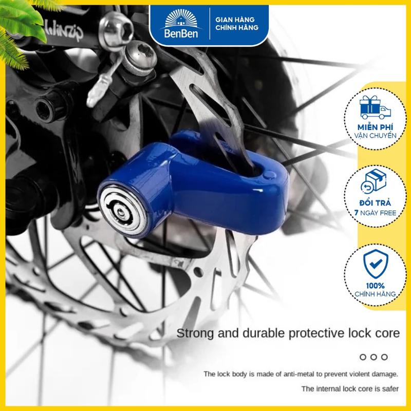 Khóa thắng đĩa chống trộm xe máy xe đạp, thích hợp mọi loại xe có thắng đĩa, ổ khoá đĩa, khoá phanh đĩa xe - Benben