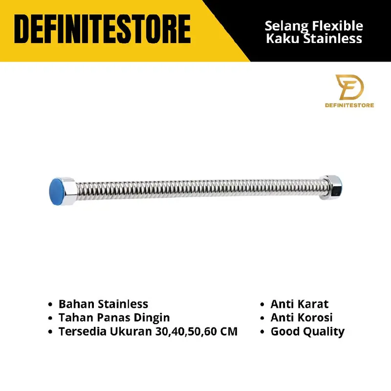 Selang Flexible 1/2 inch Selang Flexible Kaku Selang Air Fleksibel 1/2 inch Selang Flexible Water Heater Selang Flexible Air Panas Selang Fleksibel 1/2 inch 0