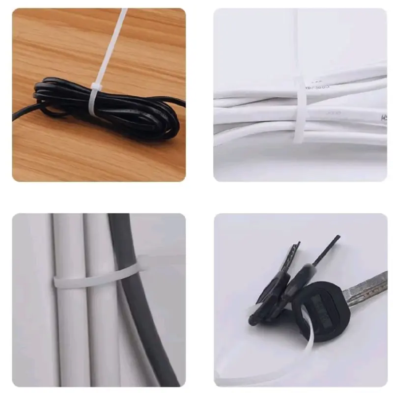 Kabel Ties Nylon Cable isi 100 pcs - Hitam 3
