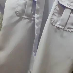 Kemeja PDH Putih PNS Pria dengan Kerah Dalam Hitam - Seragam Dinas Lengan Pendek Terbaru