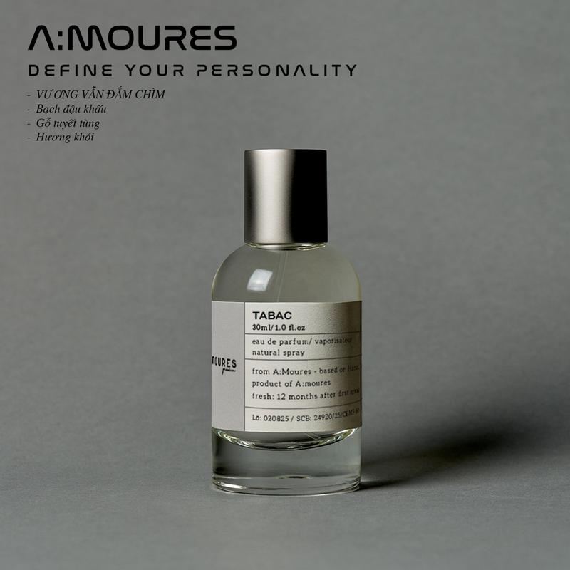  Nước Hoa Nam Tabac Amour Nguyên Liệu Nhập Khẩu Hương Thơm Phong Trần Láng Tử Dạng Xịt 30ml Dạng Xịt 