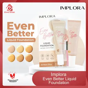 ENVIO - Implora Even Better Liquid Foundation 25gr - Foundation Matte Finish By Implora Original BPOM