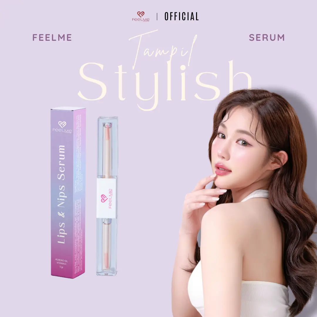 [New] FEELME - Lip Serum Treatment Brightening untuk Melembabkan dan Menutrisi with Vitamin E Bibir Kering
