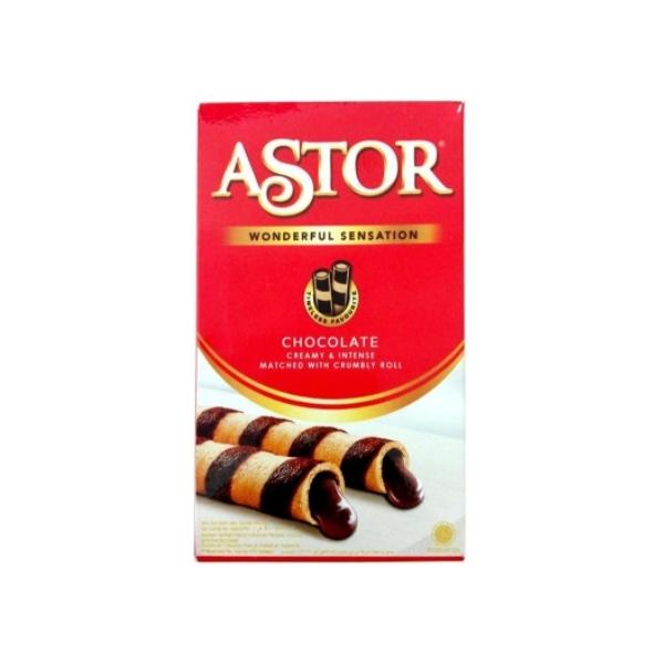 ASTOR DOUBLE COKLAT BOX 40 GR