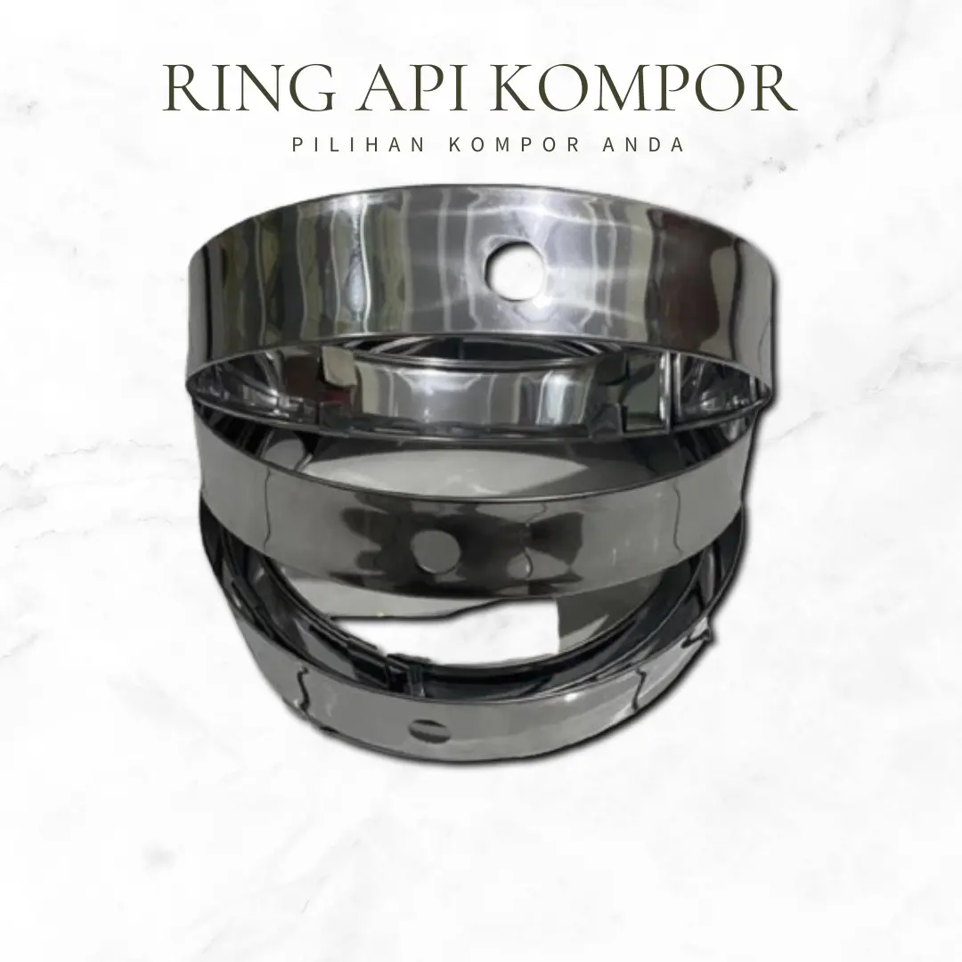 Ring Pengaman Api Kompor / Ring Penutup Api Dengan Bahan Galvalum Stainless