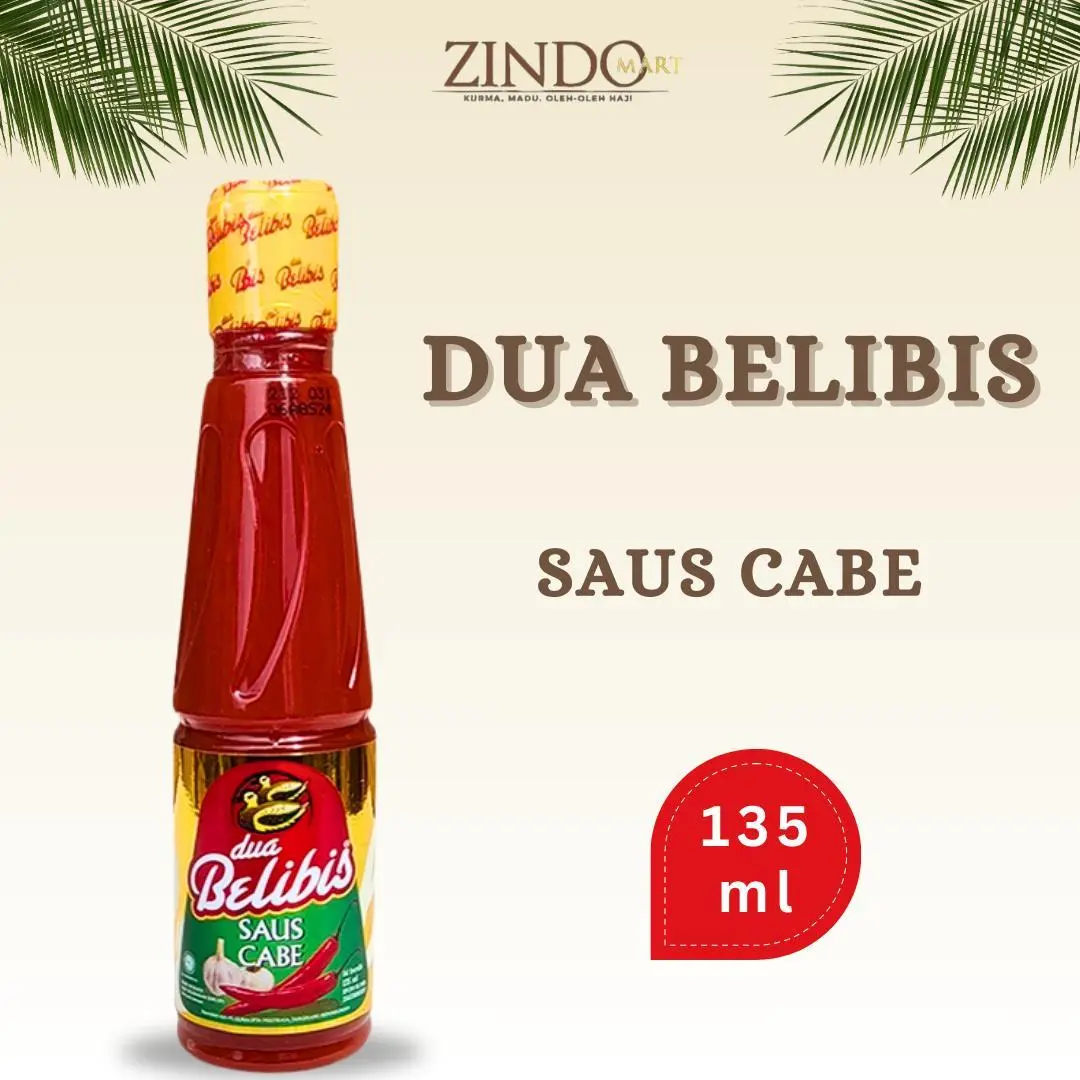 SAUS CABE DUA BELIBIS 135ML PET CHILI SAOS