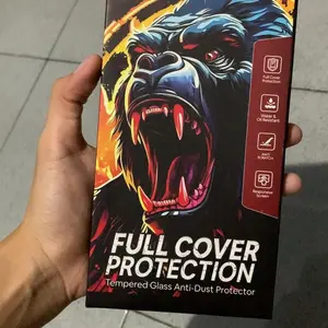 MIGOZ Tempered Glass Anti Dust Anti Spy Untuk IPhone 11 12 13 14 15 16 17 Pro Max Fullcover Privacy Protector