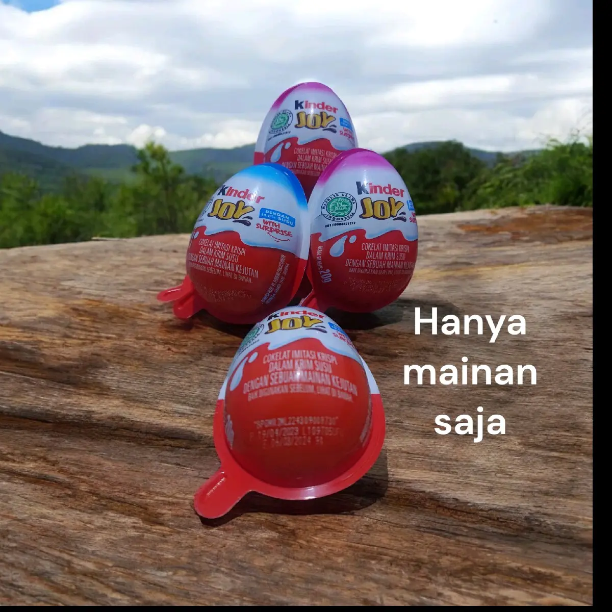 Kinder joy mainan viral (HANYA MAINAN SAJA) bisa memilih warna mainan kesukaan anak2 anda.. Hadiah Toys