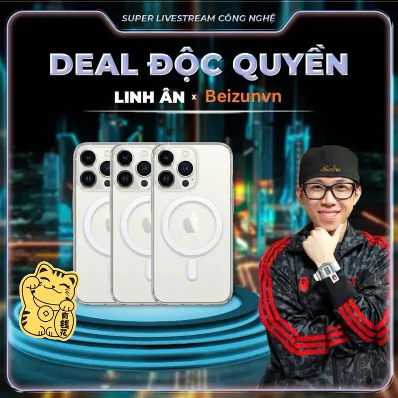 COMBO 3 Ốp Lưng iphone Trong Suốt Chống Sốc - Hỗ trợ sạc từ tính không dây dành cho iphone