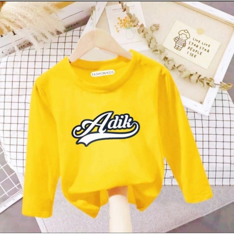 SKF-ATASAN ANAK TULISAN ADIK / KAKAK LENGAN PANJANG UNTUK 1-10TH / KAOS ANAK / ATASAN ANAK / PAKAIAN ANAK / KAOS LENGAN PANJANG / KAOS DISTRO / KATUN / T-SHIRT 8