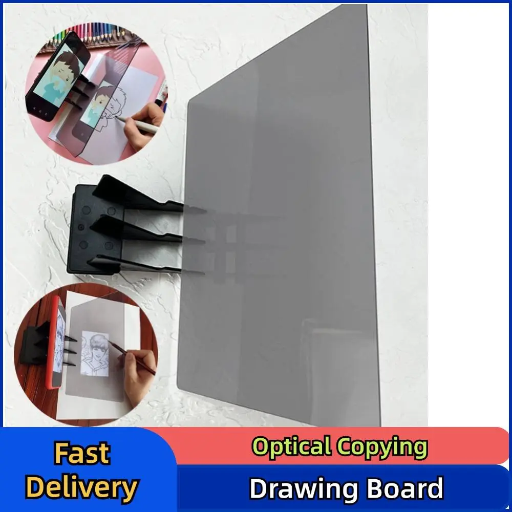 Optical Copying Drawing Board Portable Imitation Tracing With Projection Screen Learning Tool Suitable For Mobile Tablet
