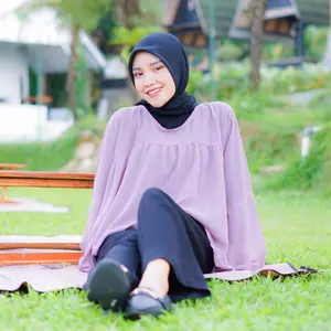 KIRANA Dealova Outer Ceruty Atasan Cardigan Pendek Dewasa