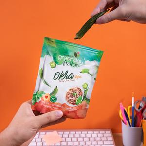 Greenday Okra - Spicy Larb | Healthy Vegetable Snacks