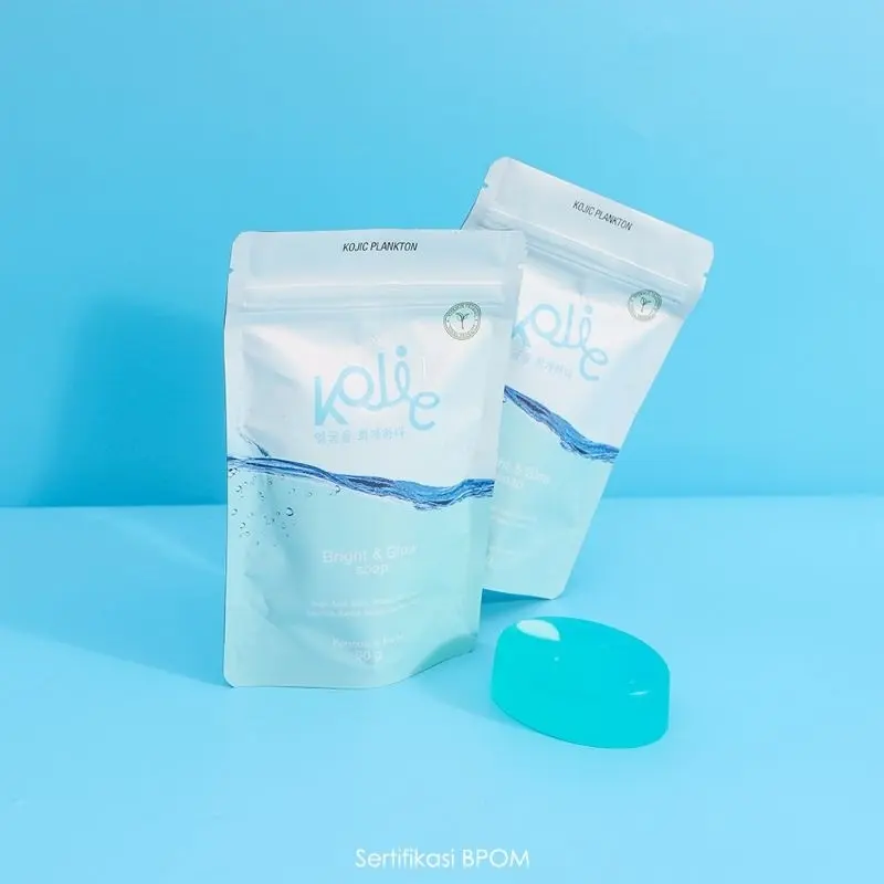 KOJIC PLANKTON SABUN WAJAH BRIGHT AND GLOW SOAP 40-90 GRAM TERBARU