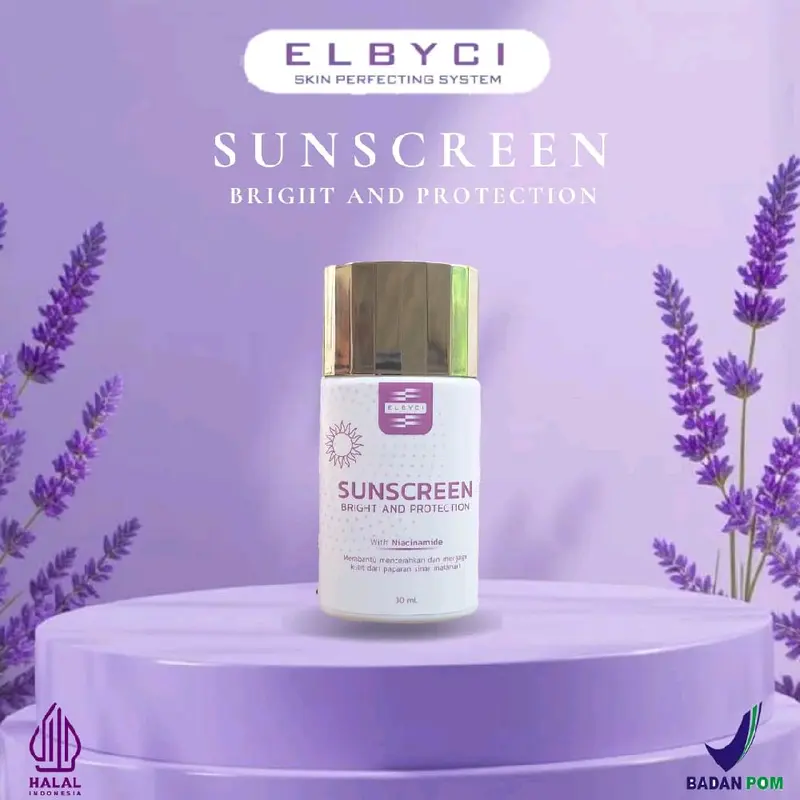 NEW ELBYCI SKINCARE- ALL SUNSCREEN DAY CREAM SIANG ELBYCI ADA DI ETALASE INI 2