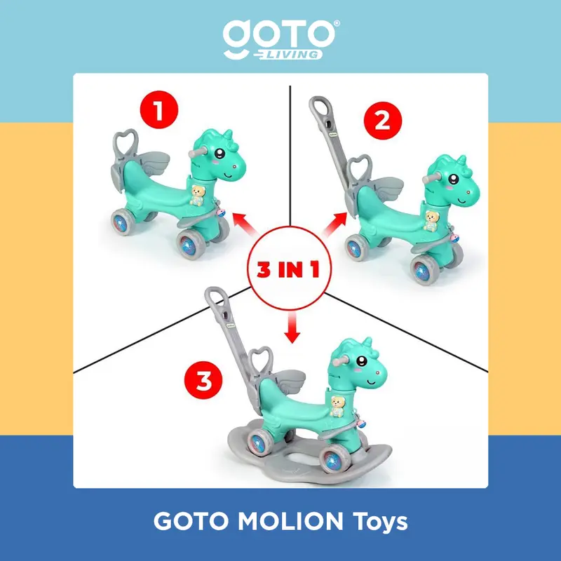 Goto [COD] Molion Perosotan Papan Seluncur Mainan Anak Playground Indoor 5