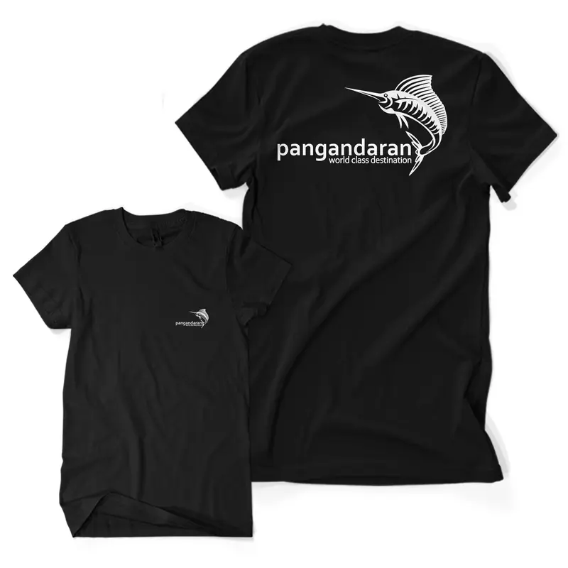 Baju Kaos PANGANDARAN WORLD CLASS DESTINANTION - Atasan Katun Combed Pria Wanita Sablon DTF Wisata Liburan Oleh-Oleh Pantai Jawa Barat Indonesia 0