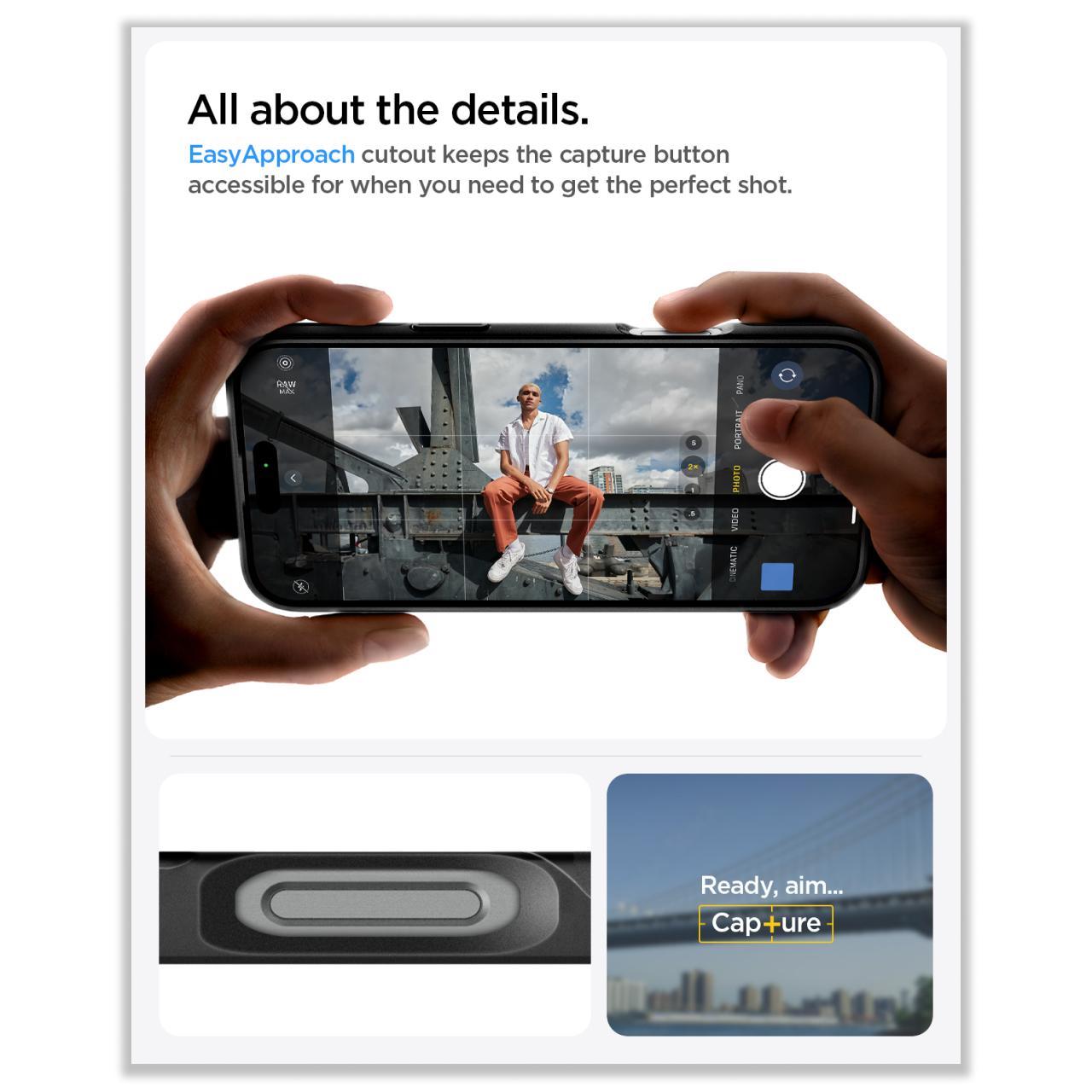 Case iPhone 16 Series Pro Max Plus Spigen Thin Fit MagFit MagSafe Anti Shock Crack Slim Matte Casing