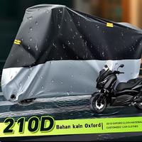 Gambar Cover Motor Premium Anti Air Hujan Selimut Motor Anti Panas & Sobek Sarung Motor Tebal Anti Maling Lubang Gembok Bebas Debu Tahan Lama Mantel Motor Matic Nmax PCX Scoopy Sport CBR Termurah Tahan Lama Anti Terbang COD - Black, L（220*95*110cm） dari Rudder Auto Care Indonesia Kota Administrasi Jakarta Barat 5 Tokopedia