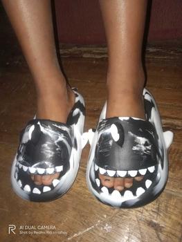 Product Review of Starlight Sendal Selop Anak Model Baby Shark Sandal Anak Karakter Hiu Cowok Cewek Unisex Sandal Casual Sandal Cewek Elastic Empuk HSN602 from T**s 1