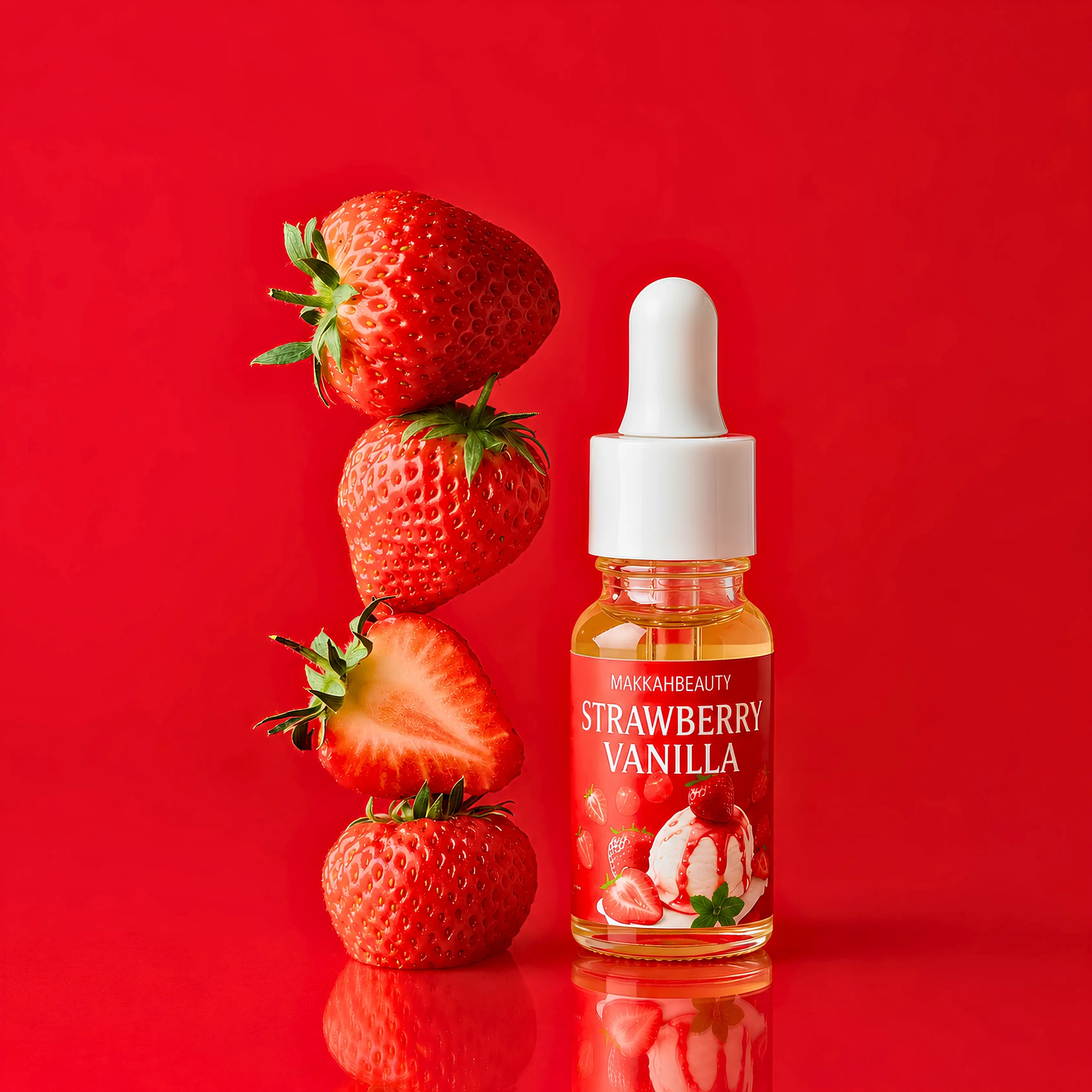 MAKKAH BEAUTY - Misk Pengantin Strawberry Vanilla Rahasia Keharuman Harmonis Pasangan Terkasih
