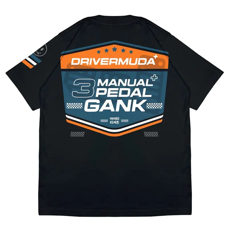Kaos Distro Driver Muda Manual Pedal Gank Terbaru 0