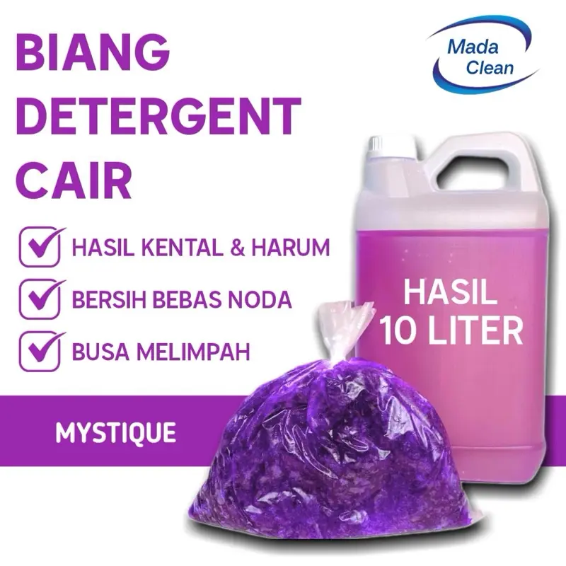 BIANG DETERGEN PAKAIAN DOUNI MISTIK 1 KG JADI 10 LITER 0