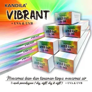 KANDILA VIBRANT LAMPU GANTUNG VIEW 3 MODE AQUARIUM TANAMAN UVA UVB DAY N NIGHT
