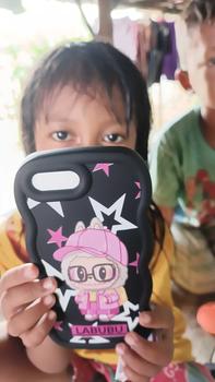 Product Review of Casing Hp Untuk Realme C2 C2s OPPO A1K Case HP casing Softcase Labubu Happy terbuat dari bahan silikon Kesing Cesing kasing from j**o 1