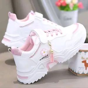Sepatu Anak Perempuan WRR 01 Karakter Casual Pink dan Ungu Usia 3-9 Tahun Sneakers Nyaman dan Praktis untuk Sekolah dan Aktivitas Sehari-hari Outdoor Sport