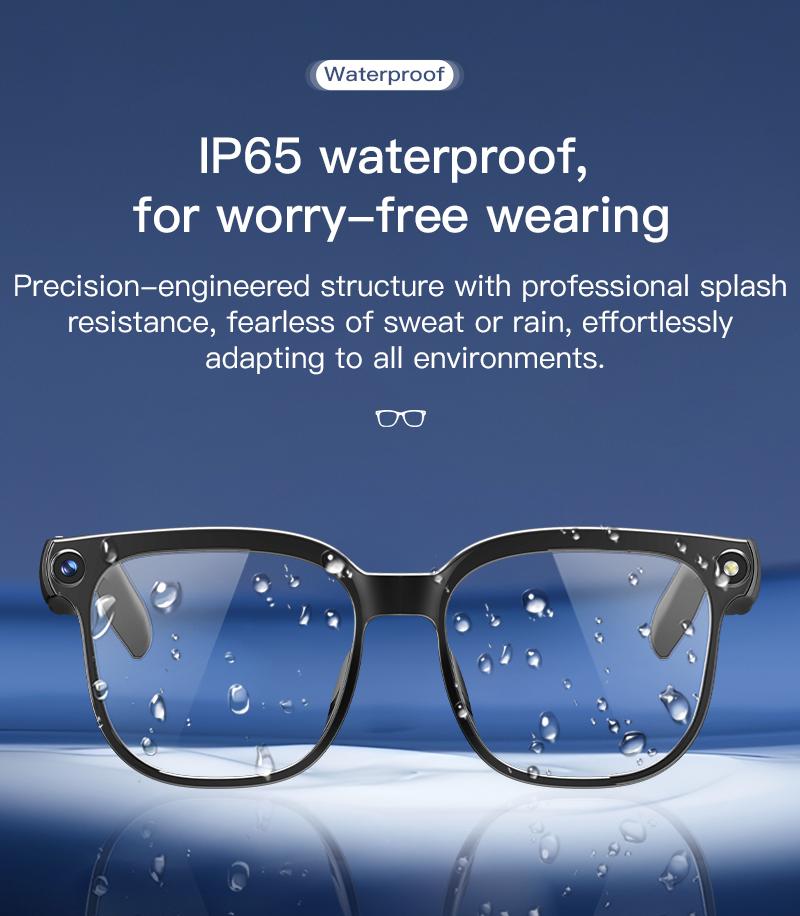 PEJE Smart Glasses 800W Camera AI Translate | OutdoorSmart Sport | Remote Photo & HD Video | Bluetooth 5.4 Music | Hands-Free Calling | IP65 Waterproof Kacamata Pintar Outdoor