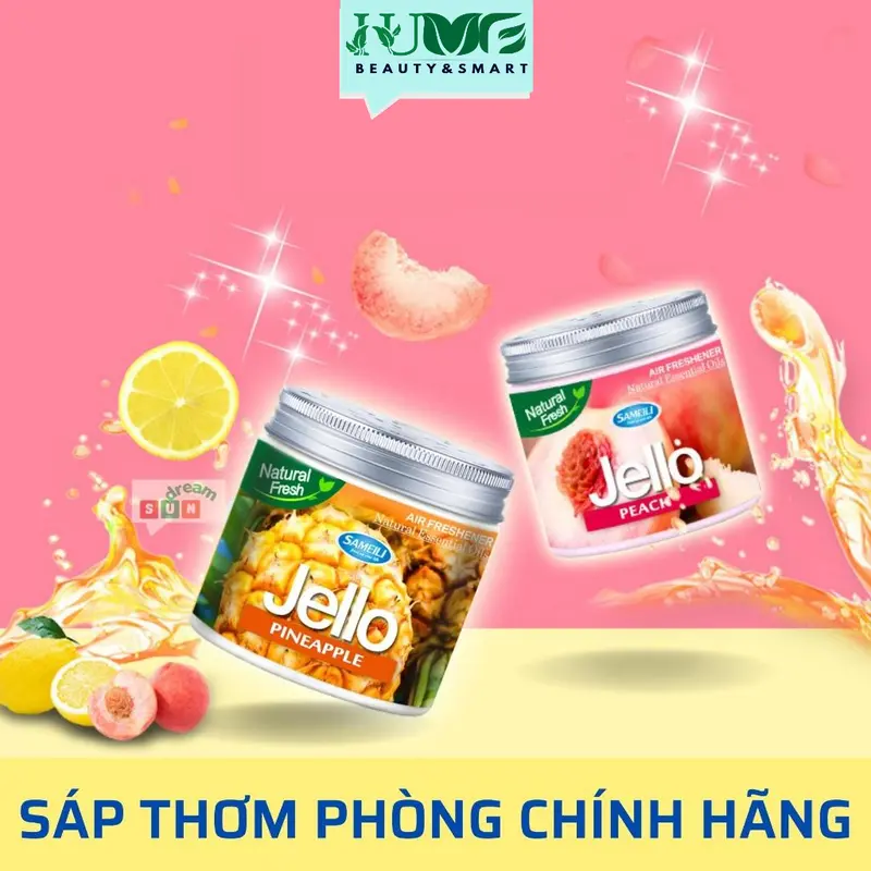 Sáp Thơm Nhà Vệ Sinh Cao Cấp Jello 220G, Sáp Thơm Phòng Pure Aroma Giúp Khử Mùi Và Thơm Mát Cho Không Gian Gia Đình 8