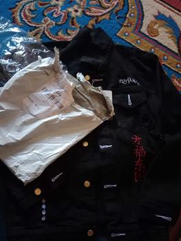 Product Review of Jaket Jeans Denim New Fashion Motif Bordiran Japan Hitam Bordir  Keren from a**0 0