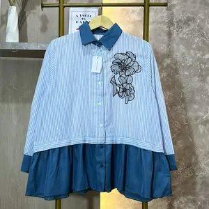 kotoo - ranika stripe salur bordir wanita