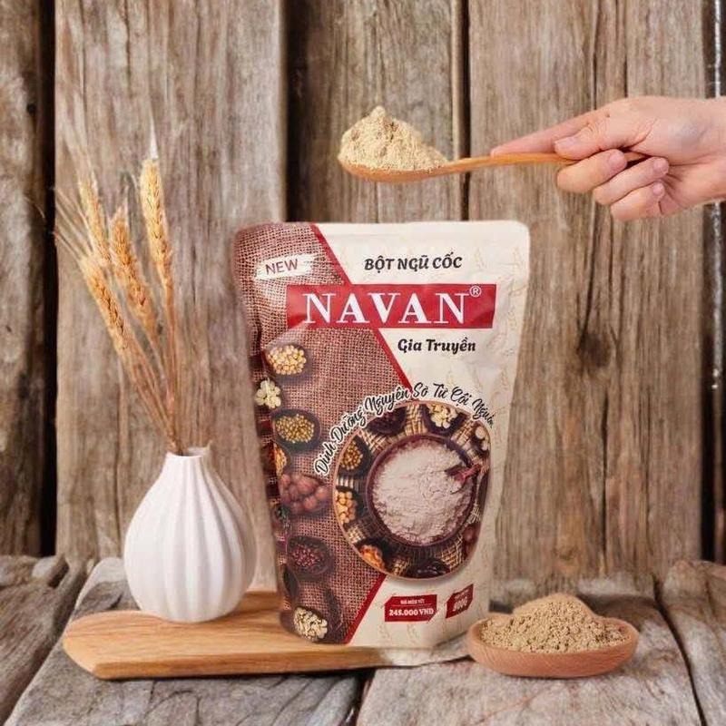 1 TÚI NGŨ CỐC NAVAN 800GR CÓ TẶNG SỮA ĐẶC ngũ cốc Food