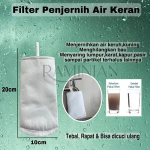 filter penjernih air keran saringan air keran dan toren filter air saringan air keruh kuning berlumpur Set