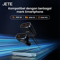 Gambar Charger Mobil JETE JX3 Fast Charging 33W 6 Port USB A Type C Power Delivery Adapter Colokan Mobil 1,75 Meter Cas Mobil Universal HP Car Charger Extension For iPhone Android dari Doran Gadget Official Kota Administrasi Jakarta Pusat 4 Tokopedia